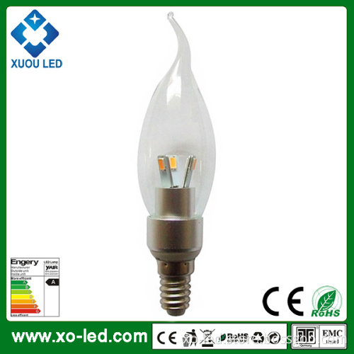 3W 6PCS Samsung SMD5630 LED Candle Light E12/E14/E17/B15